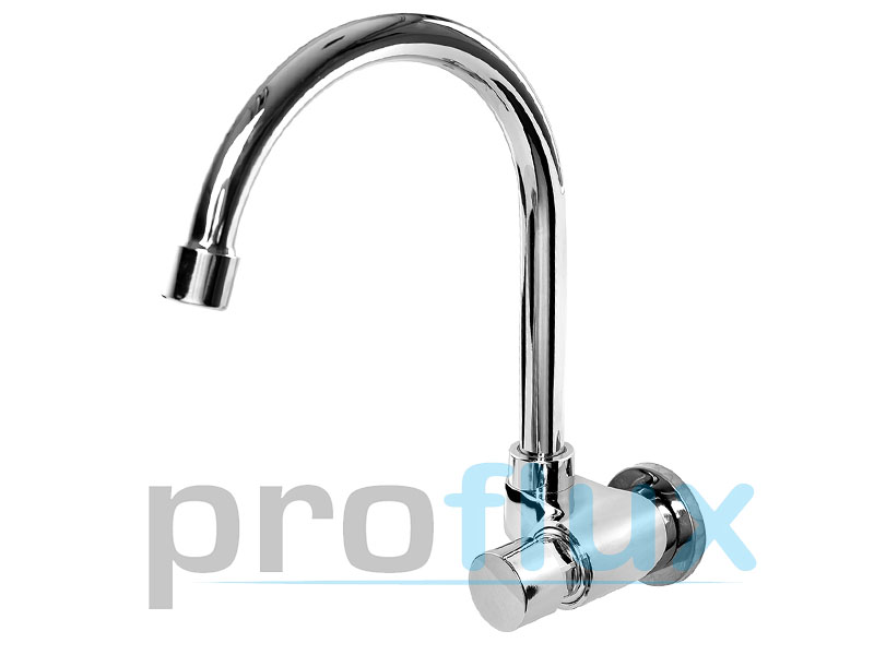 Torneira Automática de Pressão Metal de Parede Bica Móvel Proflux 51358