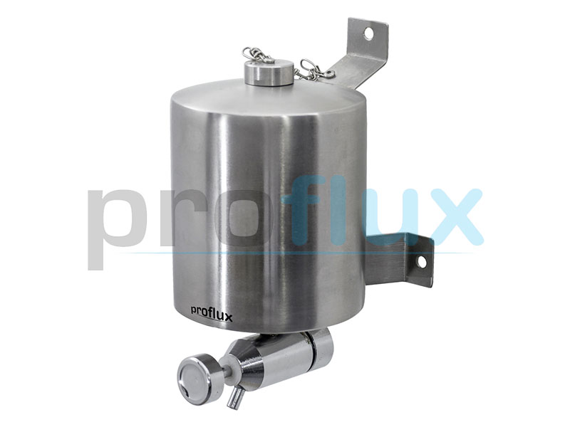 Saboneteira Industrial Inox 304 Redonda 800ml 51.036