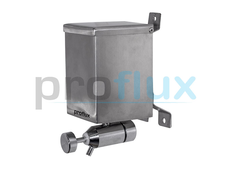 Saboneteira Inox Industrial quadrada 500ml 51.061