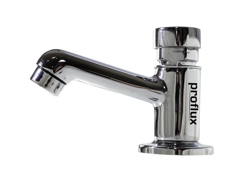 Torneira Automática de Pressão de Mesa Metal Cromada Proflux 51.263